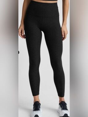 Beyond Yoga High-Waist Charcoal Leggings